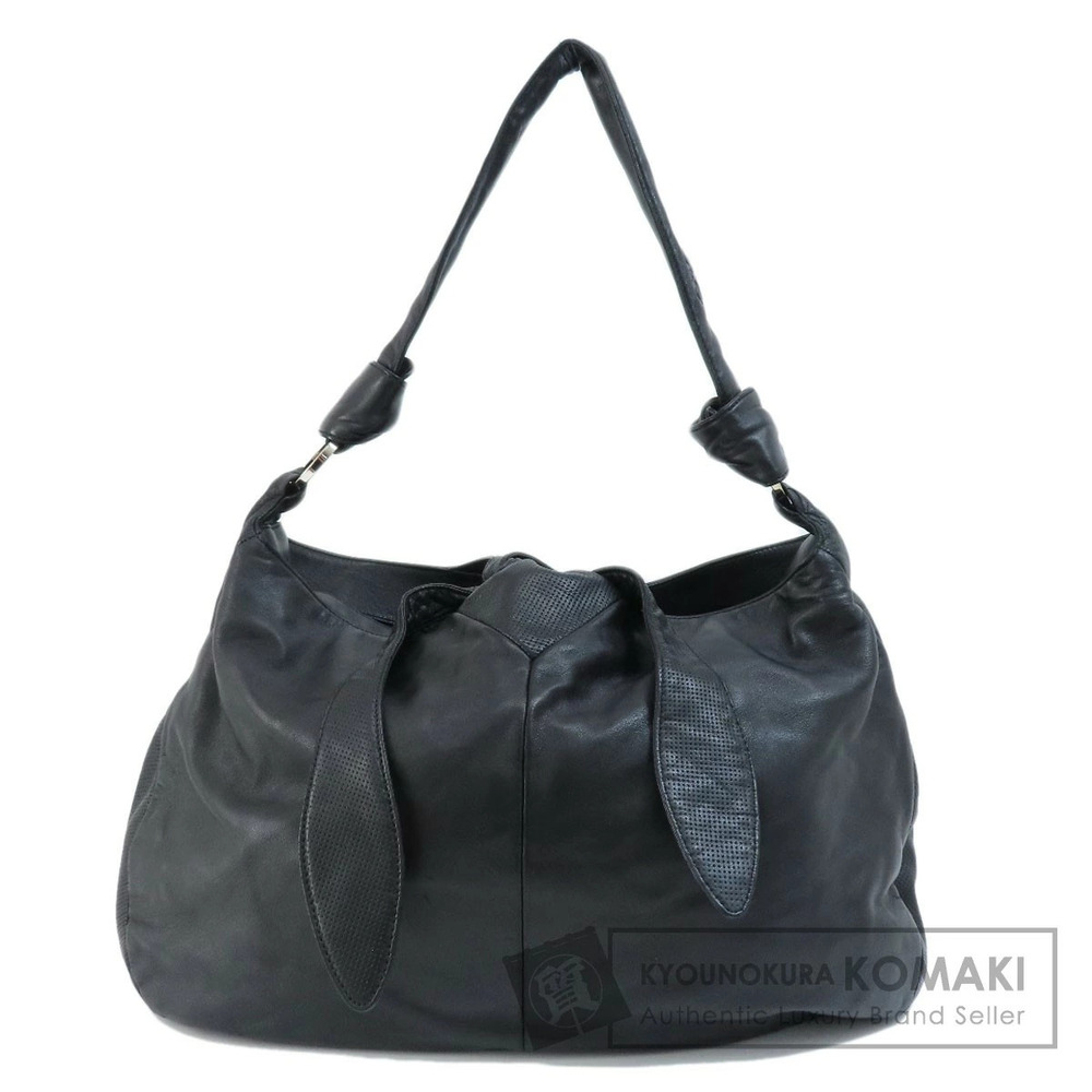 Loewe One Shoulder Hobo Shoulder Bag Lambskin